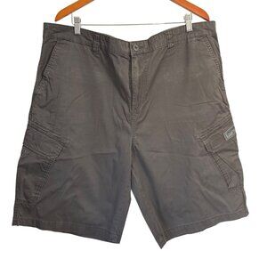 Unionbay Mens Gray Cargo Shorts Size 42 Cotton/Spandex Casual Wear With Multiple